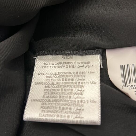 BCBGMAXAZRIA deep blue fitted spaghetti strap cocktail dress Size 4 EUC - Picture 10 of 12